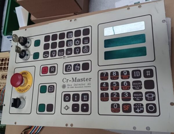 CR Master control panel new MDC Daetwyler galvano machines