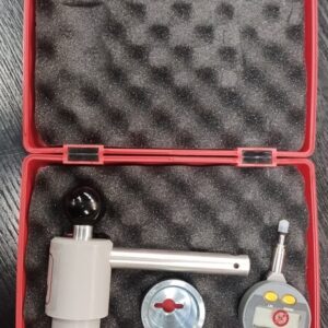 Rough cutter setting device Polishmaster in case with precision dial gauge