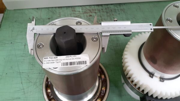 Adapter Galvano MDC Daetwyler new Diameter 120mm